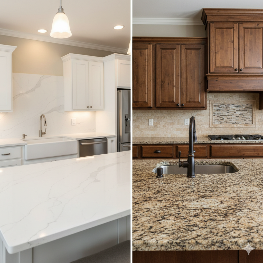 Quartz Vs Granite: 7 Captivating Differences to Know