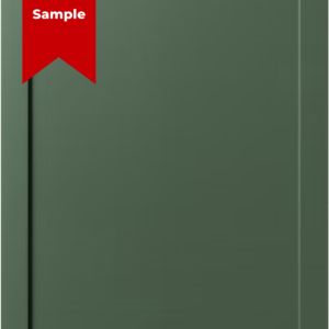 184-184118 Cypress Green Shaker - Sample Door
