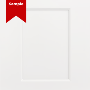 184-184105 White Shaker - Sample Door